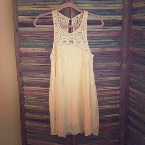 Cream summer dress